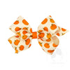 MEDIUM PUMPKIN PRINT GROSGRAIN BOW