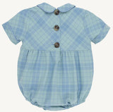 BRADFORD BUBBLE - AUDUBON PARK PLAID WITH SARASOTA SKY
