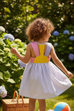 LAVENDER SEERSUCKER SUNDRESS