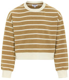 NATALIE TOP - COFFEE STRIPE