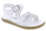 FOOTMATES ECO ARIEL WHITE SANDAL