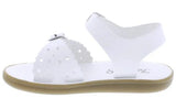 FOOTMATES ECO ARIEL WHITE SANDAL