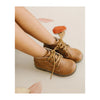 CLIO LACE UP BOOT- CHESTNUT