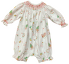 BABYS FIRST CHRISTMAS SMOCKED BUBBLE