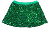 LULU BEBE SEQUIN SHORT - GREEN