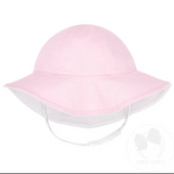 REVERSIBLE GIRLS MOONSTITCH BRIM HAT