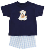 HAPPY HOWL - O -WEEN - GIRLS SHORT SET