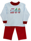 GINGERBREAD EXPRESS - BOYS PANT SET