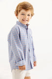 DEAN'S LIST DRESS SHIRT - WHEATON WINDOWPANE