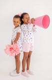 LSU POLLY PLAY DRESS - TENACIOUS TIGERS WITH PALM BEACH PINK