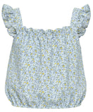 TALIA TOP BLUE DITSY