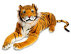 TIGER LIFELIKE PLUSH STUFFED ANIMAL