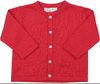 CLASSIC CARDIGAN- RED