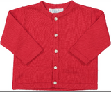 CLASSIC CARDIGAN- RED