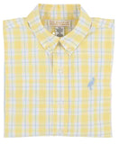 DEAN'S LIST DRESS SHIRT FORSYTH PARK PLAID WITH BEALE STREET BLUE STORK