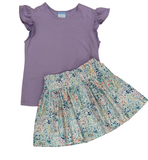 ANGEL SLEEVE TEE AND GARDEN SKIRT