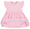 DAISY'S DIAPER COVER DRESS - PIER PARTY PINK WITH BEALE STREET BLUE EMBROIDERY