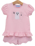 BOO SCALLOPED SHORT SET