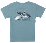 BABY MUDCAT SS STEEL BLUE