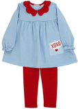LOVE LETTERS - TUNIC PANT SET