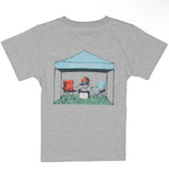 TAILGATE SHORT SLEEVE TEE - LIGHT HEATHER GRAY