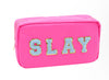 VARSITY COSMETIC BAG - SLAY