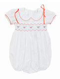 LULU BEBE SMOCKED HOLIDAY WAIST BUBBLE