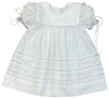 VICTORIA DRESS - WHITE LACE RIBBON