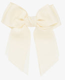 GIRLS IVORY BOW HAIR CLIP