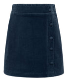 REESE SKIRT DARK CERULEAN CORD