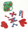 18 PIECE CLIXE FLAMINGO AND TURQ SET