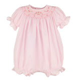 SPRING CLASSIC SMOCKED PINK BUBBLE