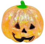 PUMPKIN GLITTER SQUEEZE TOY - ORANGE