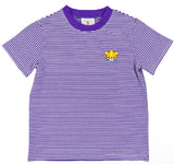 FAN ZONE CREW TEE - PURPLE