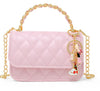 GIRL'S CLASSIC LINK CHAIN TOP HANDLE HANDBAG