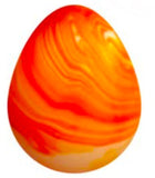 SWIRL EGG NEEDOH - YELLOW AND ORANGE