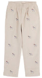 CRITTER SHEFFIELD PANTS (CORDUROY) - OSPREY OATMEAL AND SANTA DOG EMBROIDERY