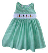 LULU BEBE SLEEVELESS RUFFLE COLLAR INSECT DRESS