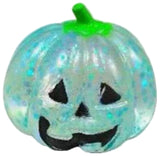 PUMPKIN GLITTER SQUEEZE TOY - BLUE