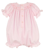 SPRING CLASSIC SMOCKED PINK BUBBLE