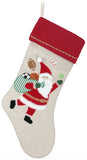 SPORTY SANTA STOCKING