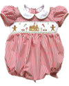 LULU BEBE GINGERBREAD SMOCKED WAIST BUBBLE