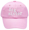 BIG SISTER BOW BASEBALL HAT - PINK