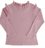 GIRLS LONG SLEEVE TEE - LIGHT PINK