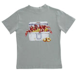 LOGO SS TEE - BOIL ON PISTACHIO