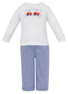 NAVY FIRETRUCK PANT SET