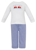NAVY FIRETRUCK PANT SET