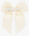 GIRLS IVORY BOW HAIR CLIP