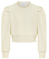 JANE SWEATSHIRT - TEXTURED CREAM