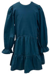 CECE DRESS - DARK CERULEAN